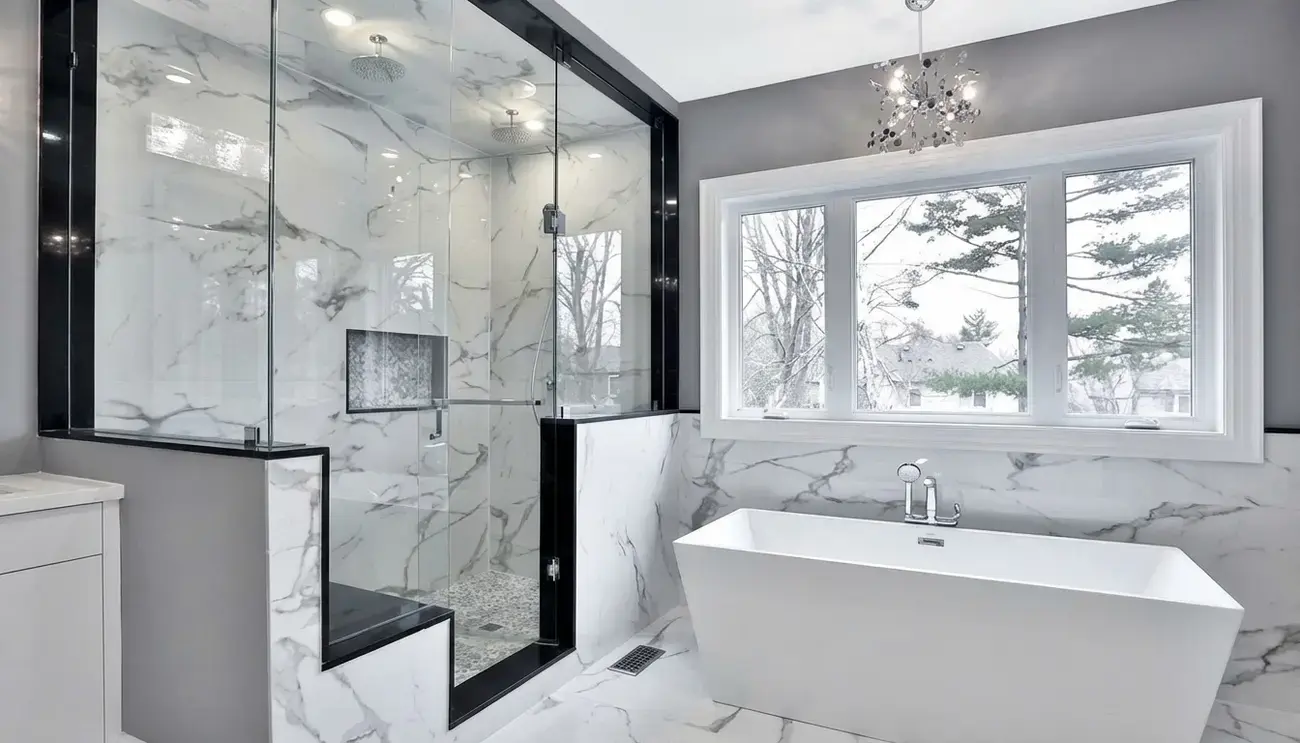 Image 1 Shower Glass Partitions