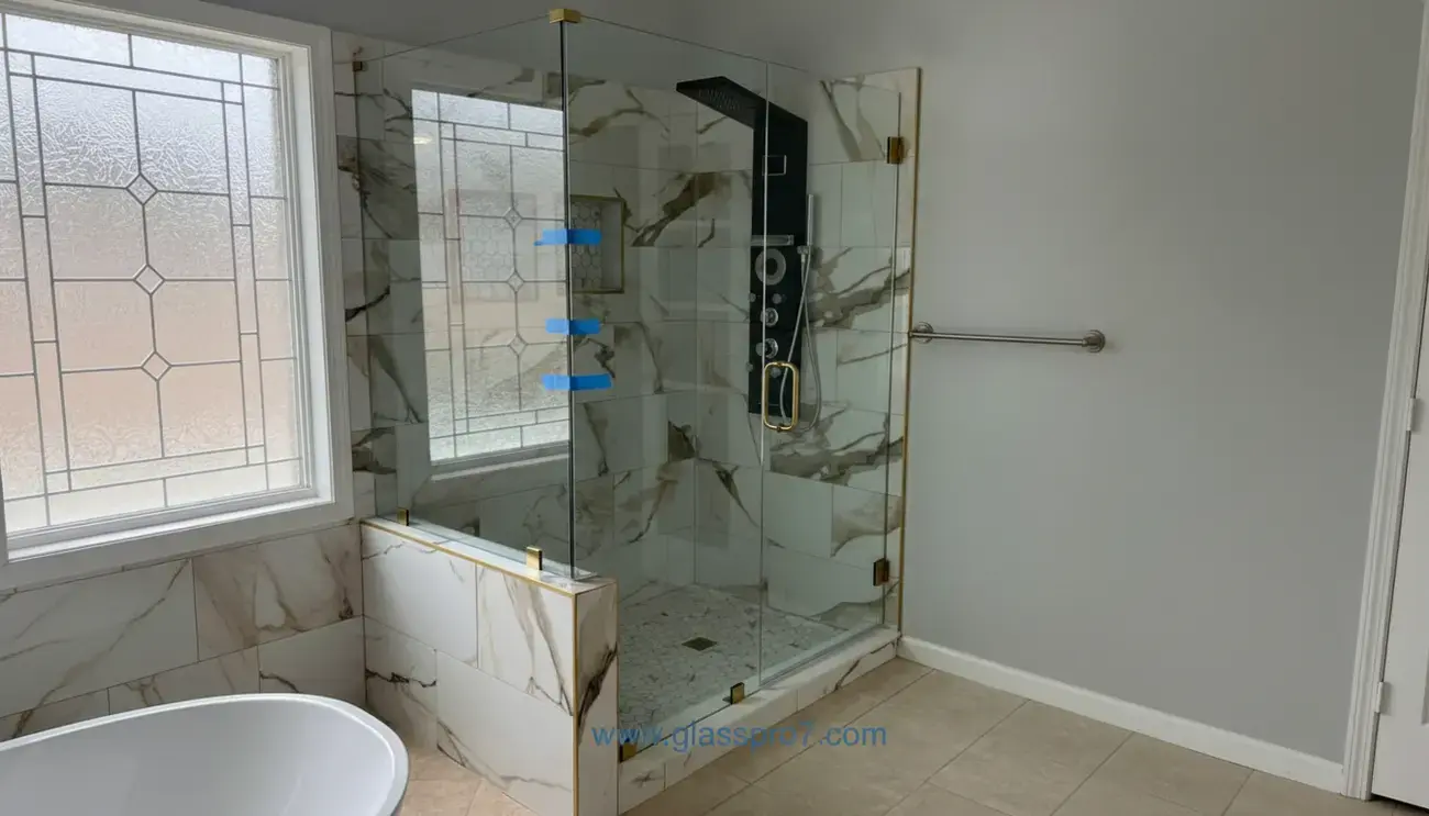 Image 9 Frameless Shower Glass